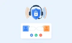 تماس امن