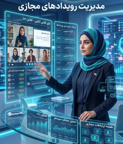 سامانه مدیریت رویداد مجازی